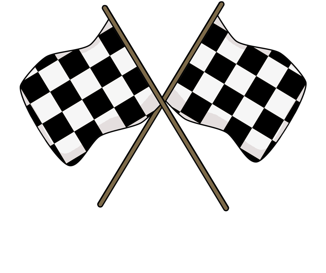 flags clipart finish line