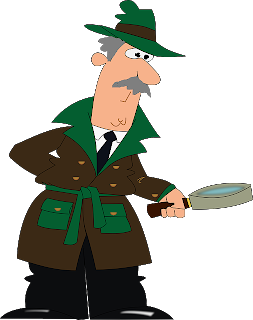 Detective clipart webquest. Collection of free bill