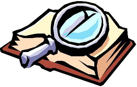 Evidence clipart mystery. Book report online technical