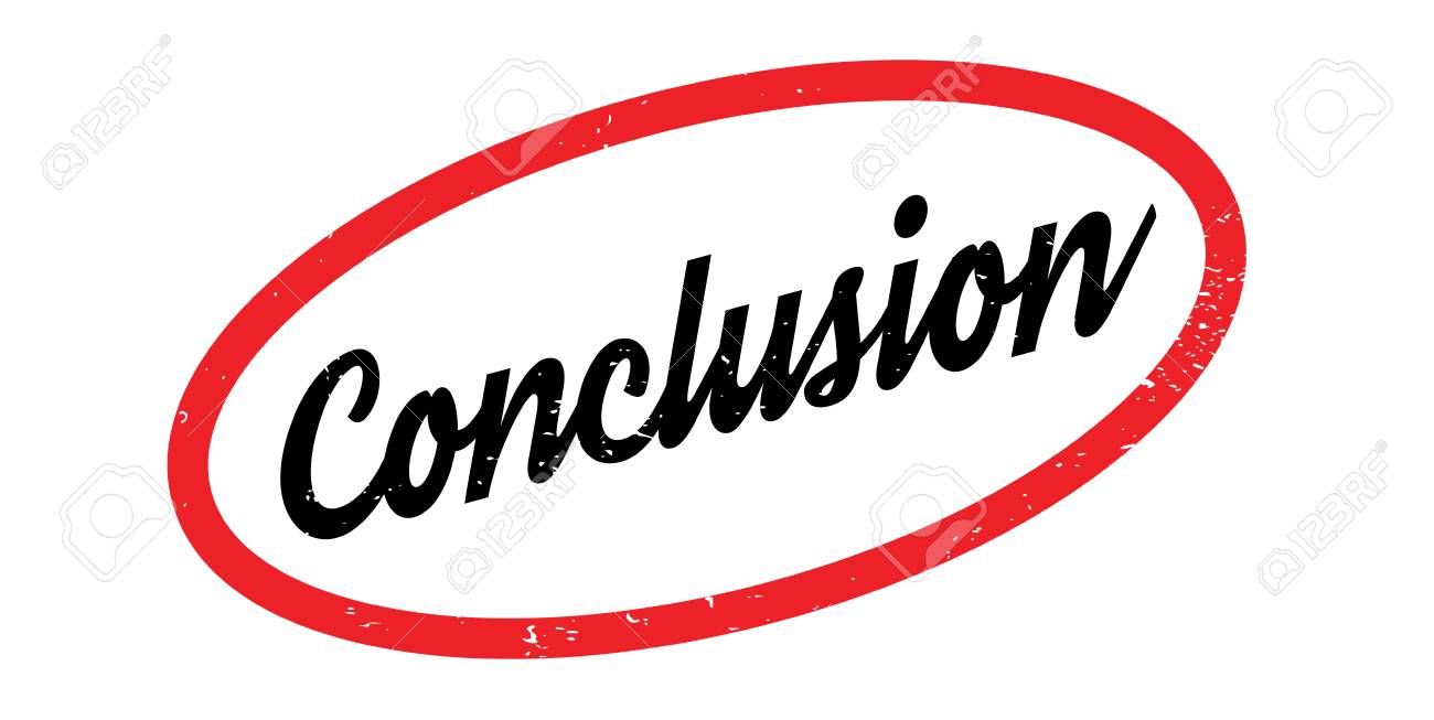 conclusion clipart stamp