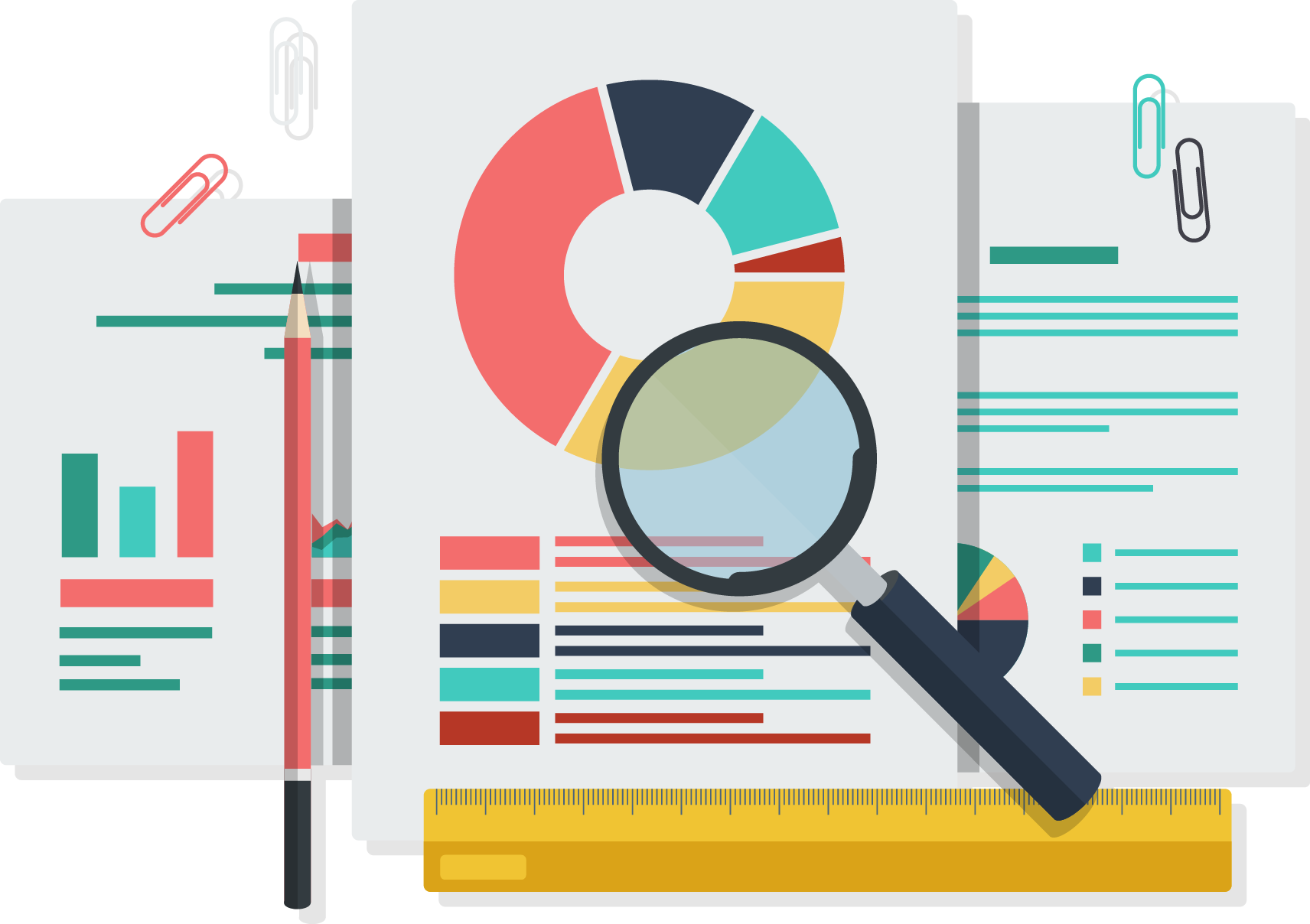 statistics clipart data analytics