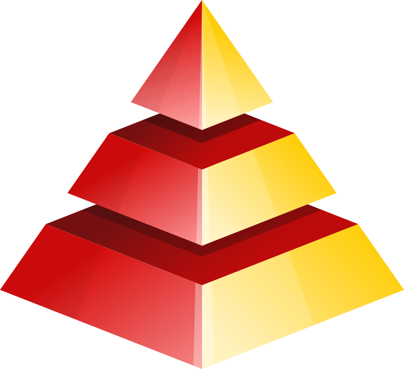 cone clipart 3d pyramid