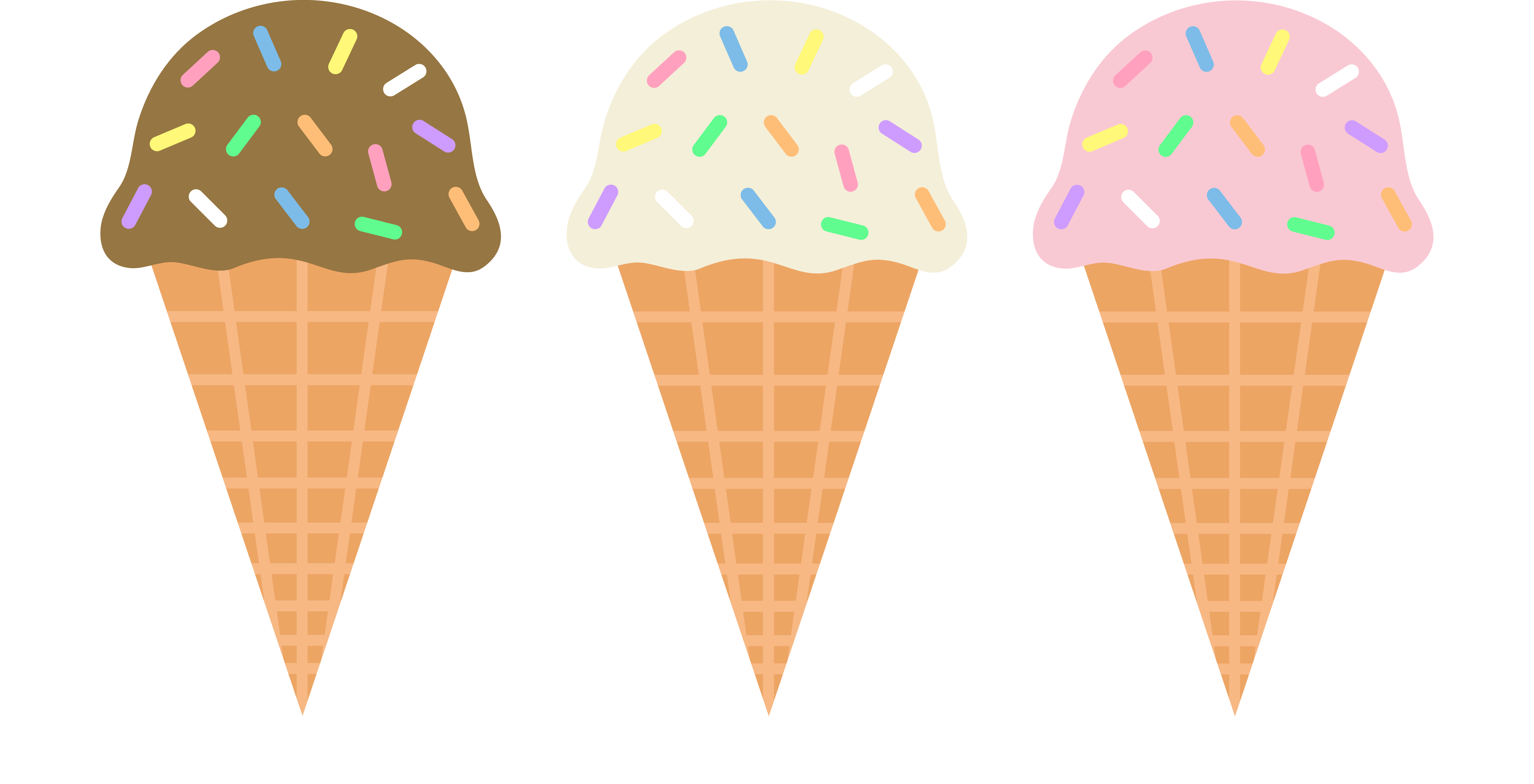 Waffle clipart cone ice cream.  collection of free