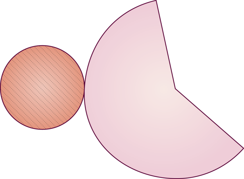 cone clipart circular