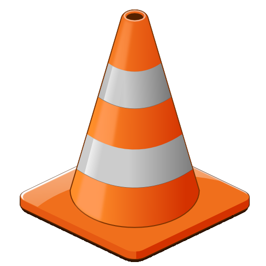 cone clipart construction