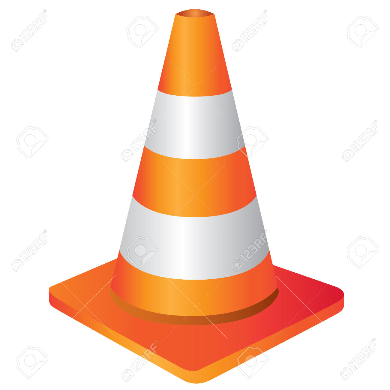 cone clipart construction sign