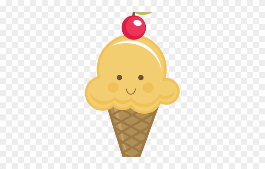 Ice cream clip art. Cone clipart cute