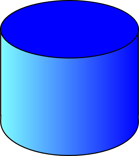 Cone cylinder shape