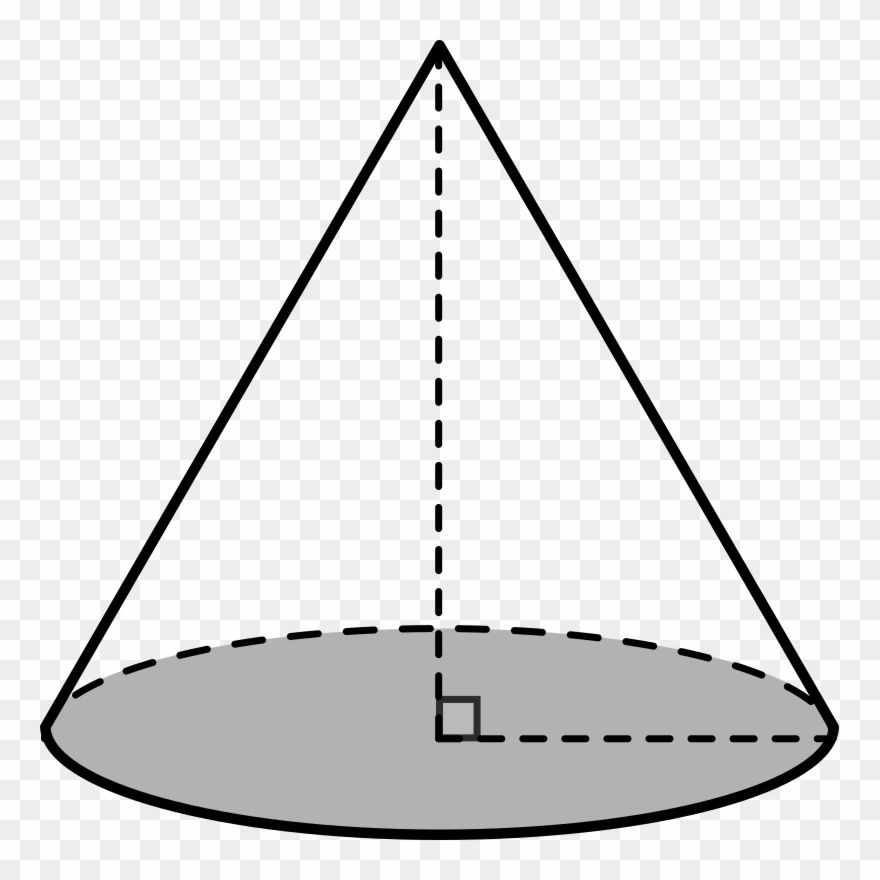 cone clipart dimensional