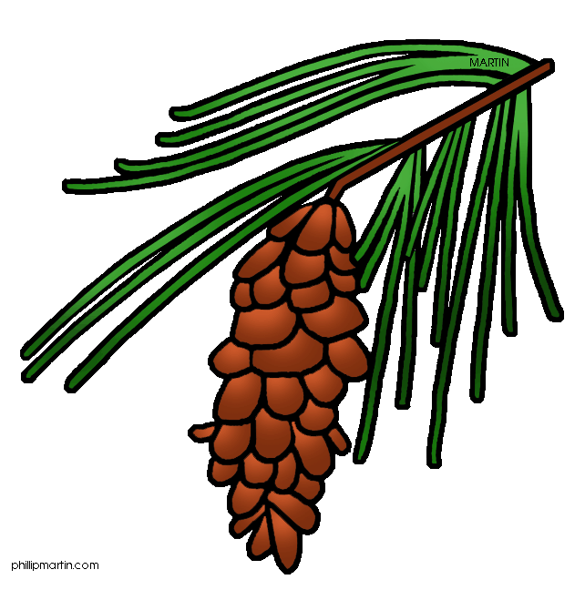 holiday clipart pinecone