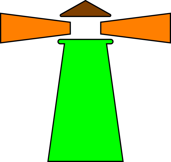 cone clipart green