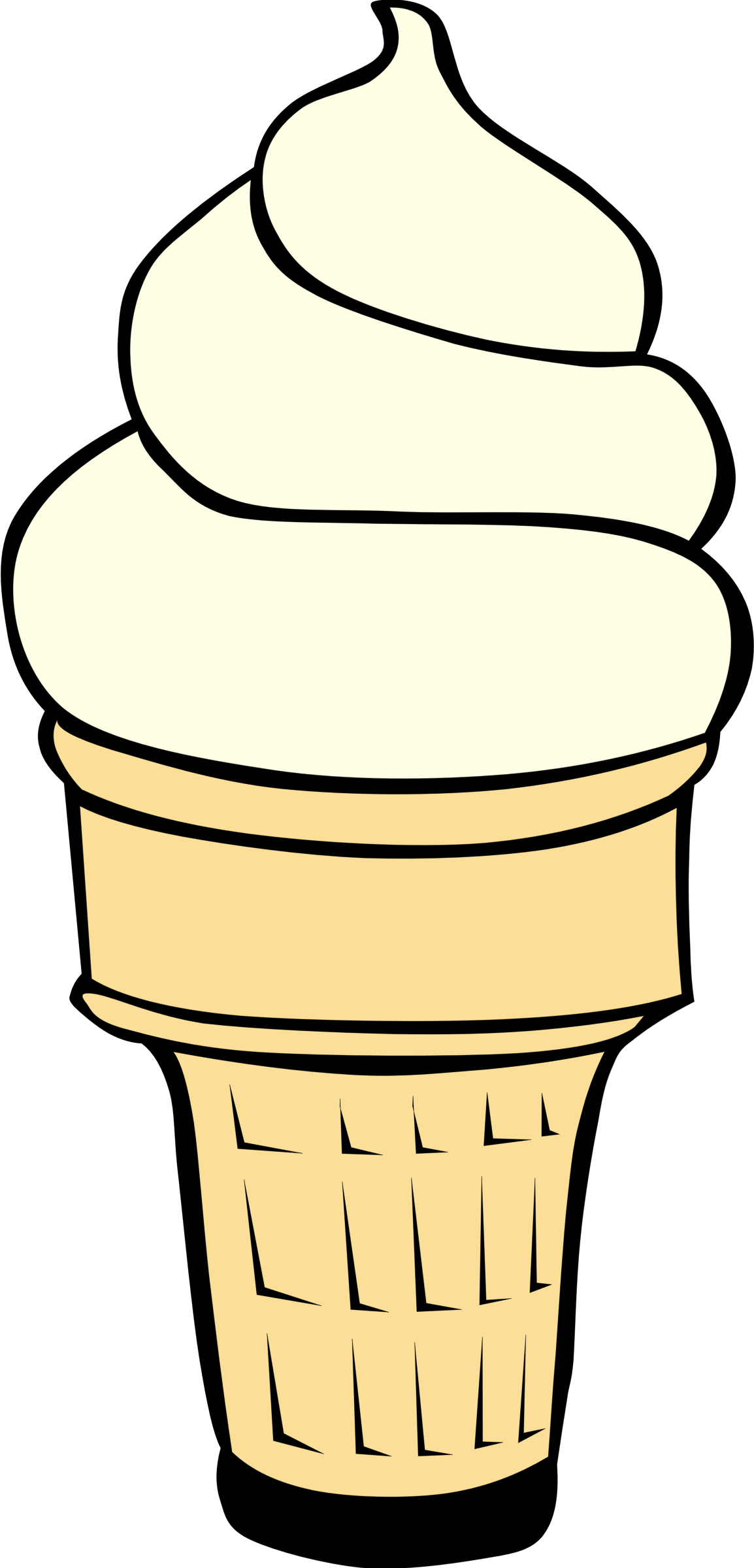 Fast food desserts cream. Ice clipart cartoon