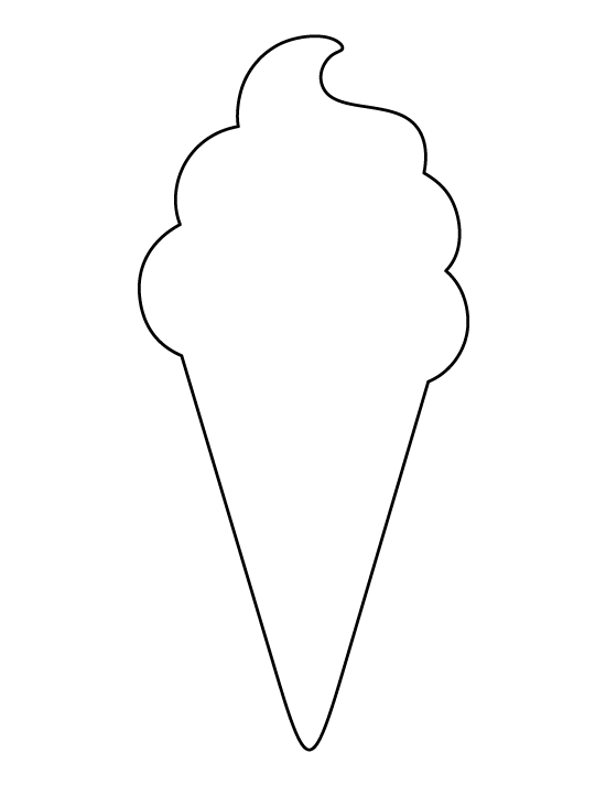 icecream clipart icecream outline