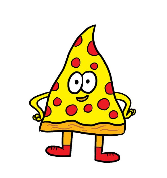 cone clipart pizza