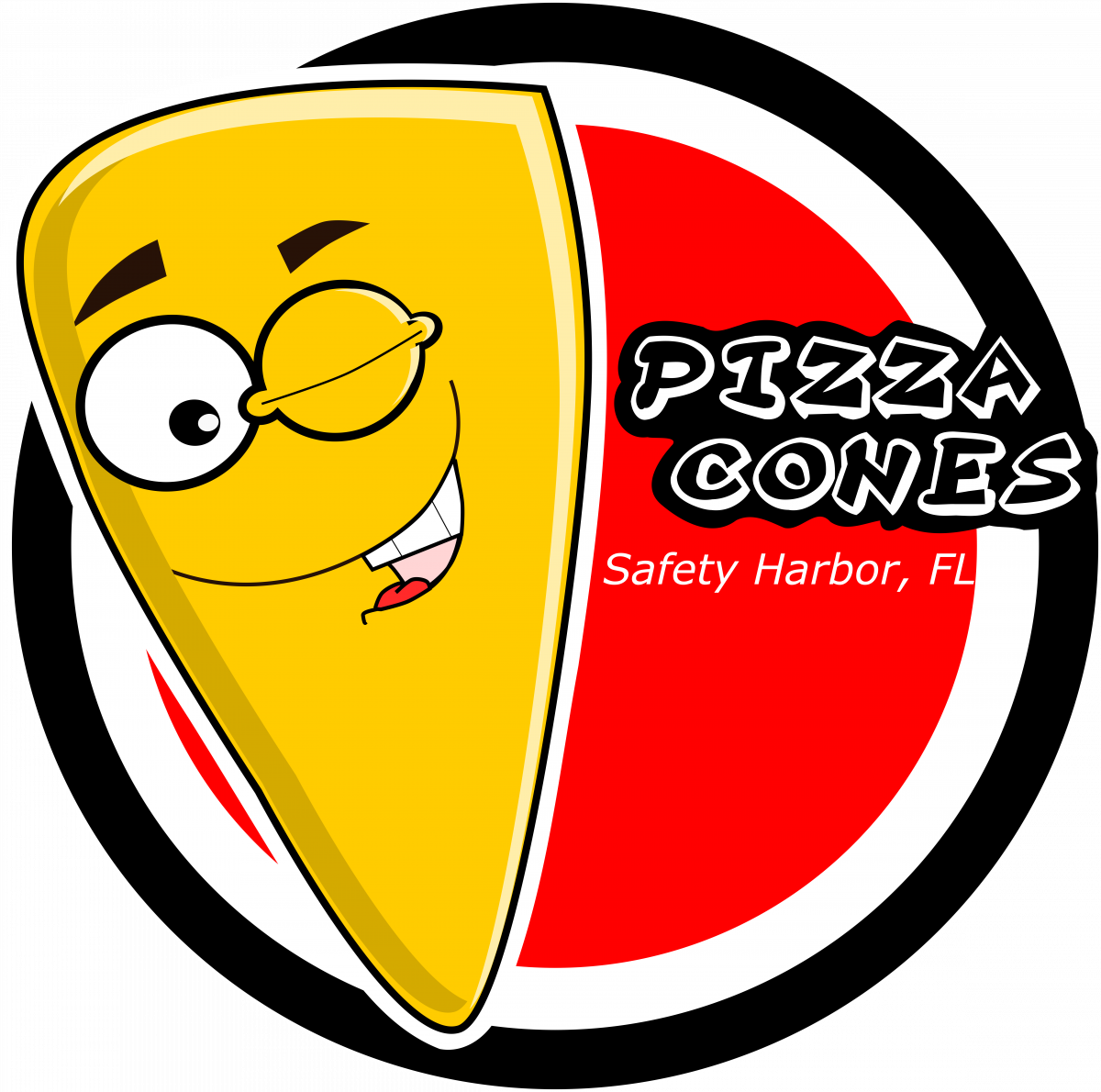 cone clipart pizza