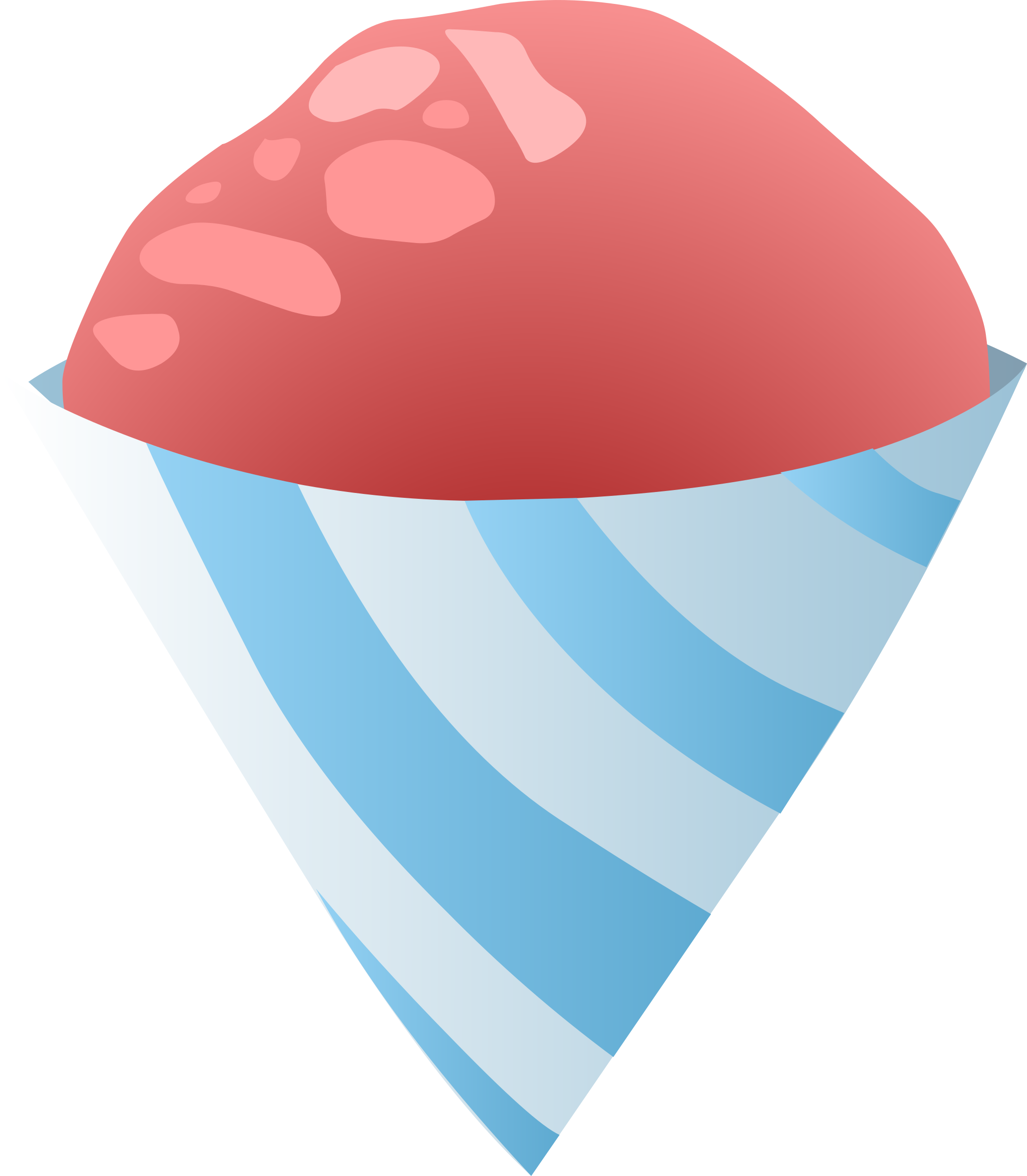 Cone clipart red. Food sno big image