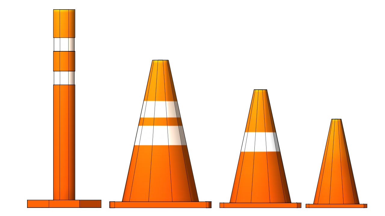 cone clipart road cone