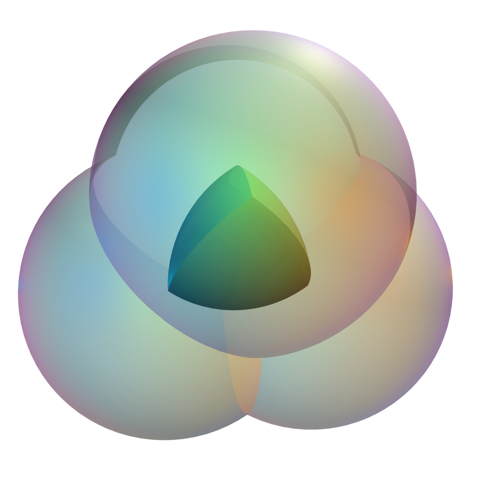 cone clipart sphere object