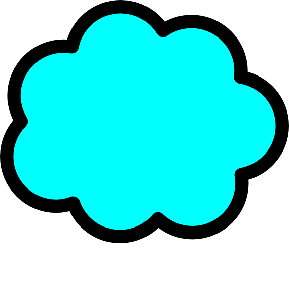 thoughts clipart cloud