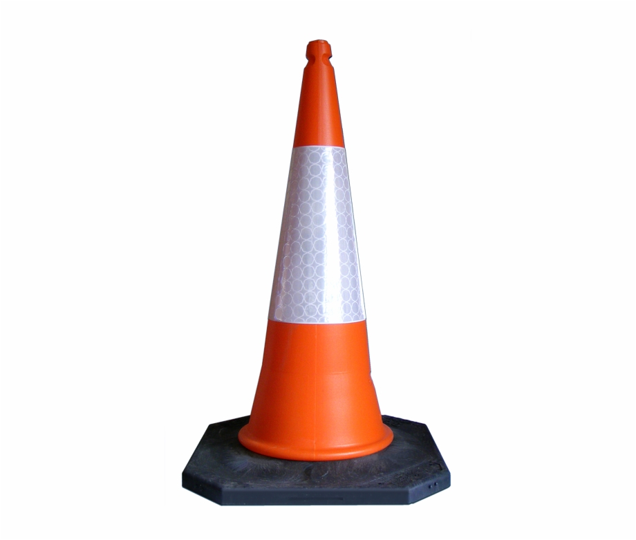 S road traffic cones. Cone clipart trafic