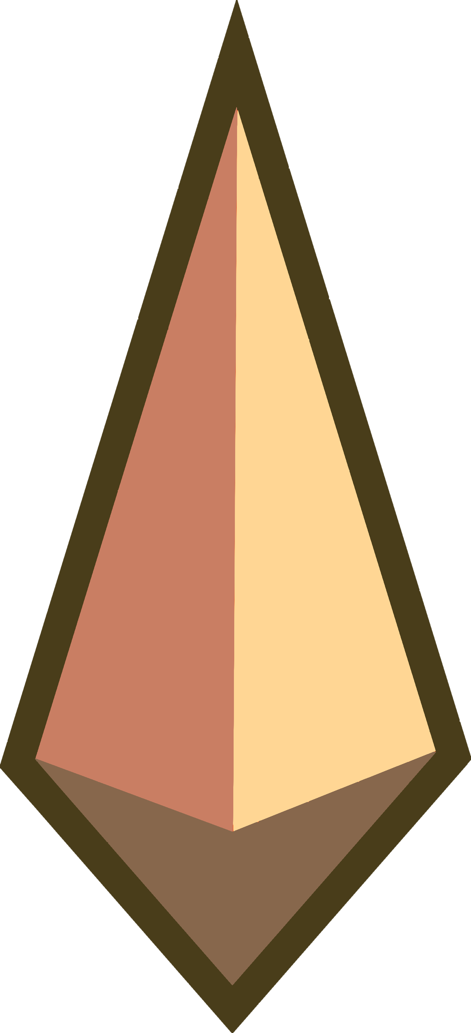cone clipart triangle nose