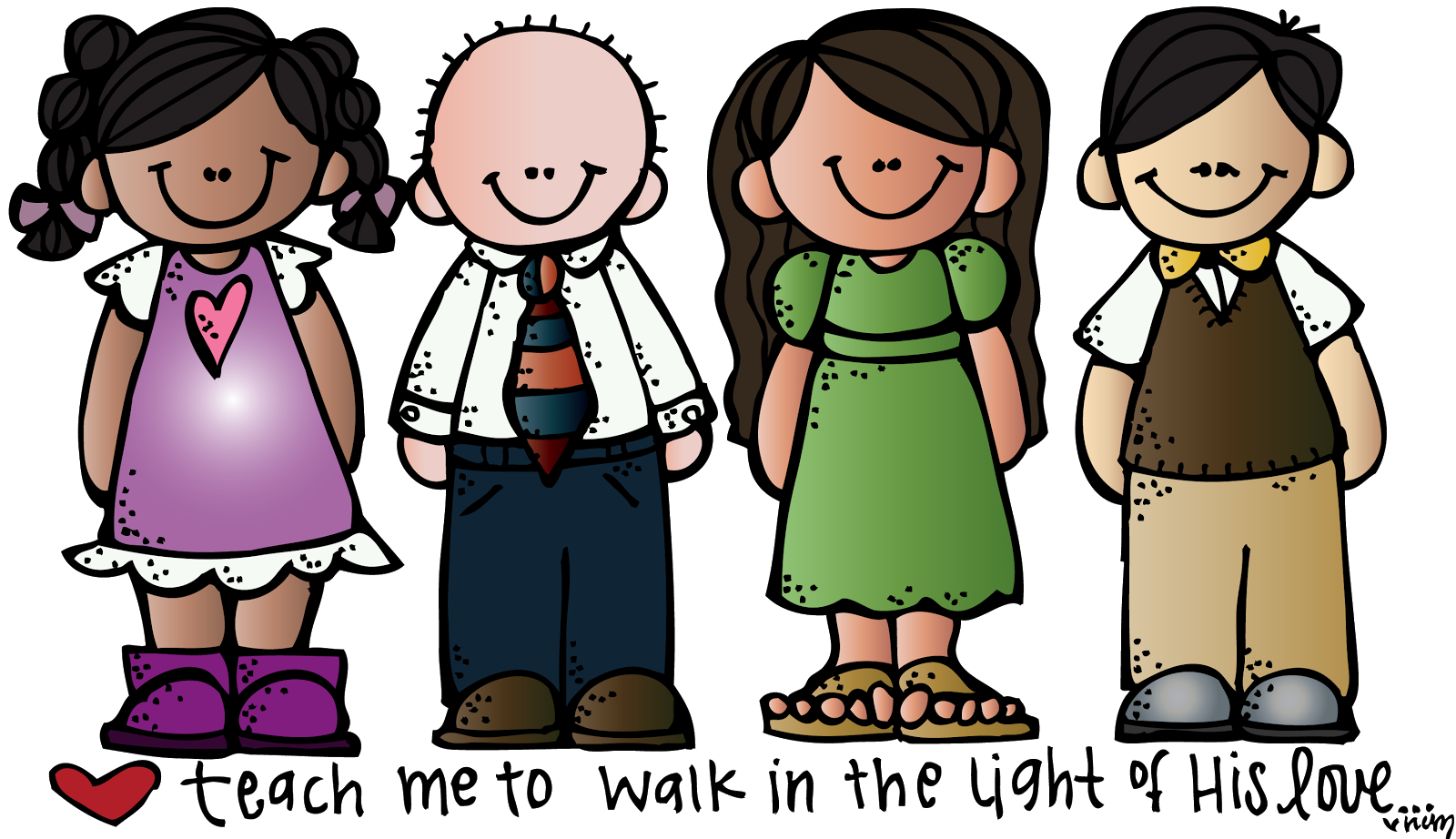 friendship clipart colorful