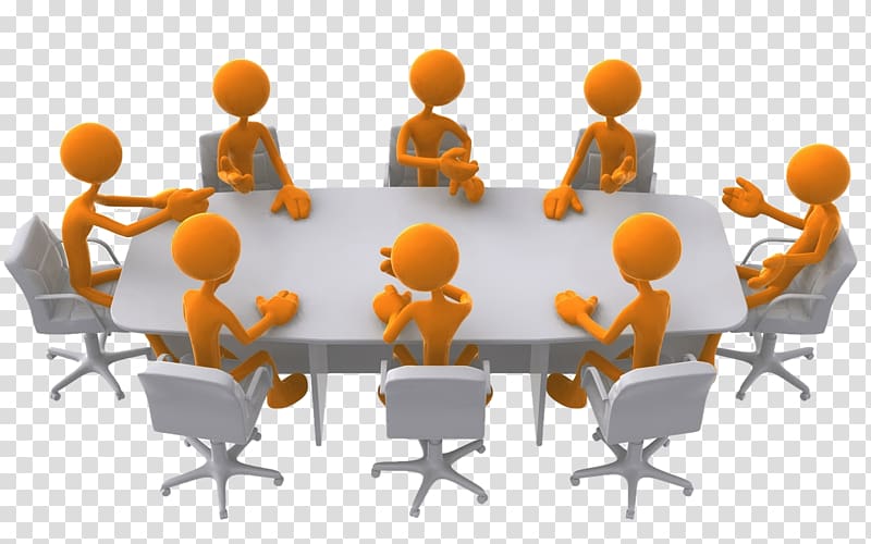 Meeting centre board of. Conference clipart five person