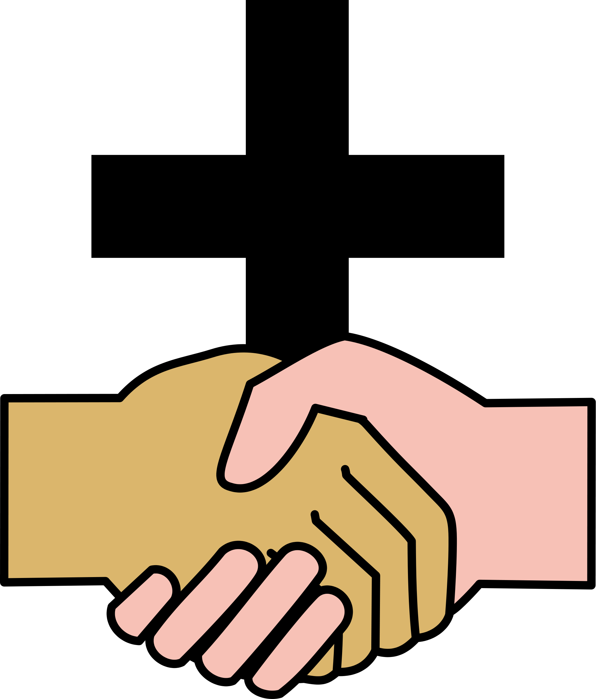 File christian svg wikimedia. Handshake clipart day