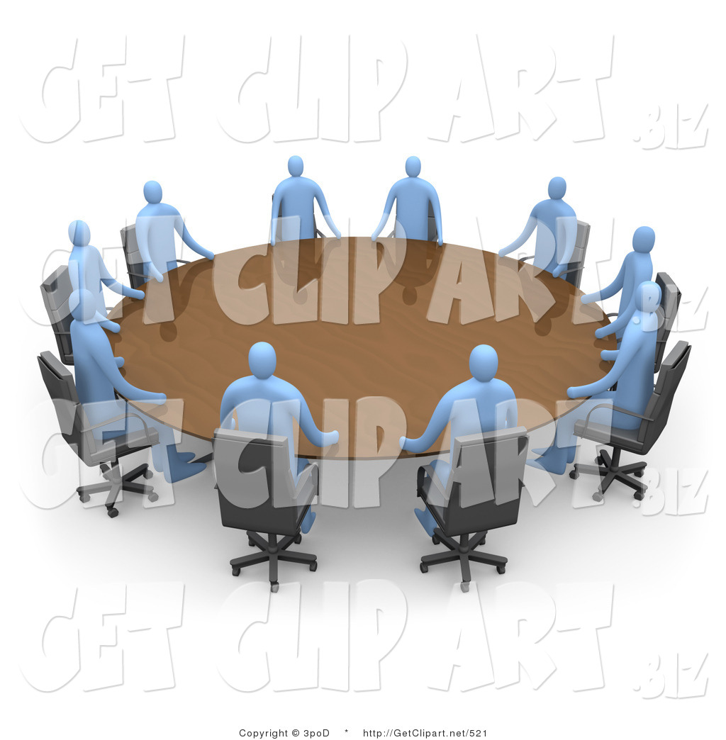 conference clipart large meeting