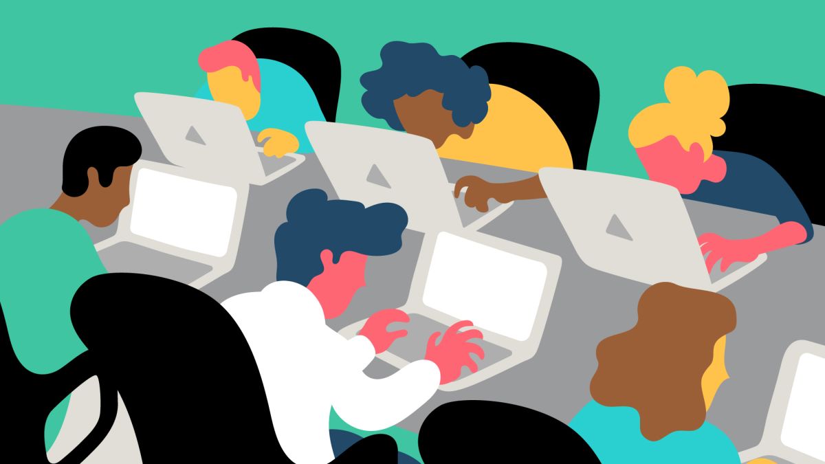 Conference clipart meeting etiquette. Should laptops and phones