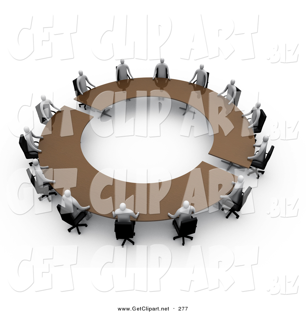 Conference clipart professional meeting. Clip art of d