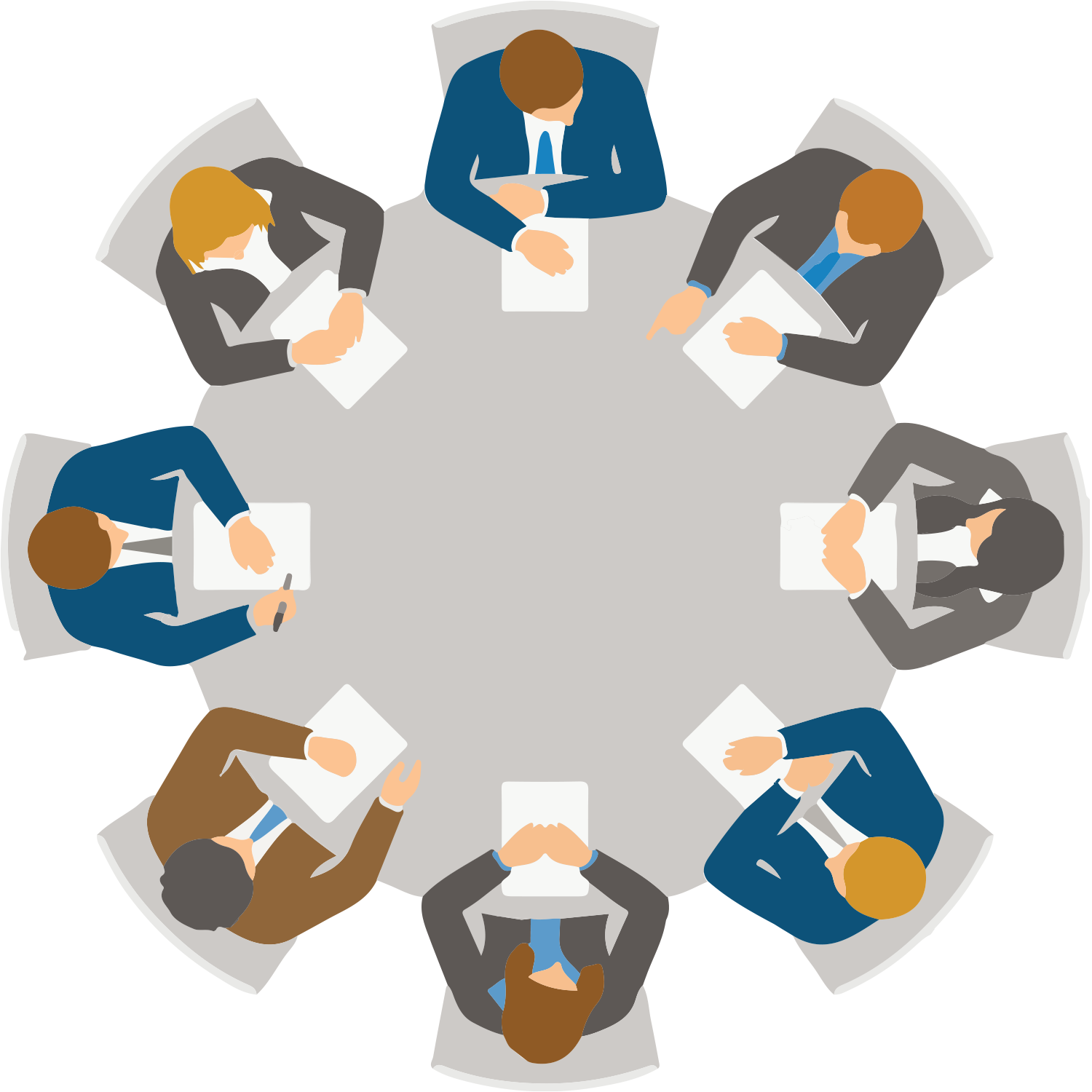 Your own roundtable arlington. Discussion clipart business networking