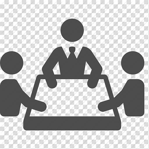 Conference clipart transparent. Group of working persons