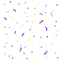 streamers clipart animated