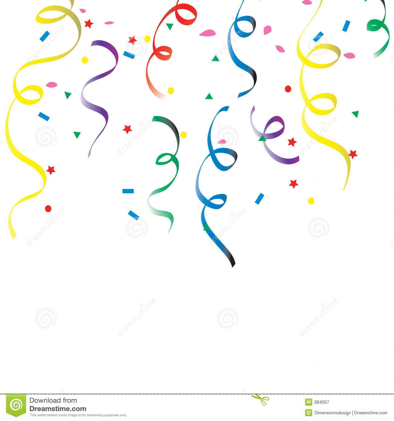 Confetti clipart free stock photo.  clipartlook