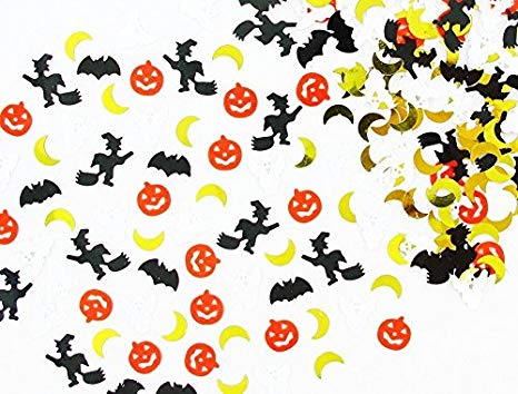 confetti clipart halloween