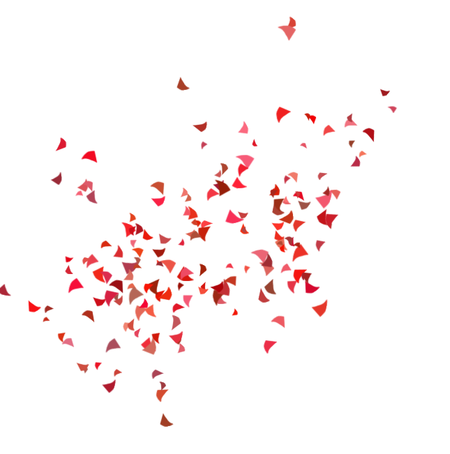 confetti clipart hearts