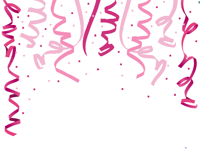 confetti clipart pink confetti