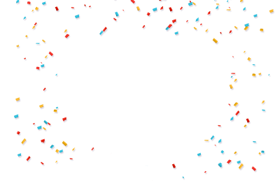 Download free png transparent. Confetti clipart translucent