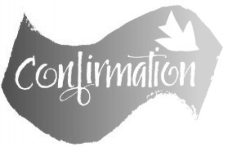Confirmation clipart sign. White background text font