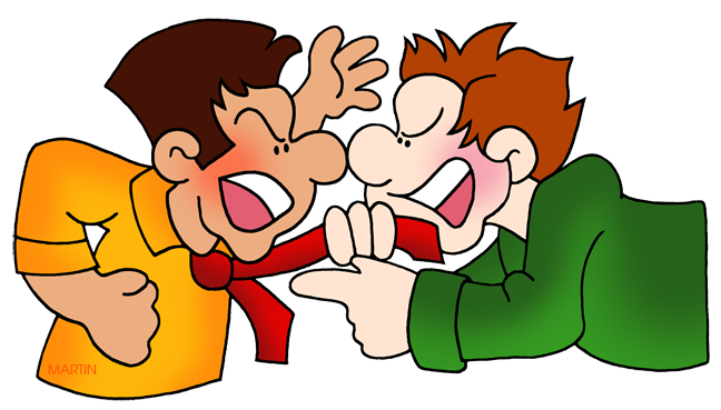 Family and consumer sciences. Yelling clipart conflict