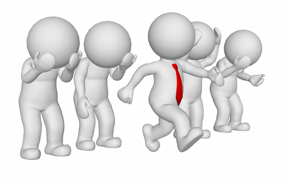 Conflict clipart 3d man. With group d png