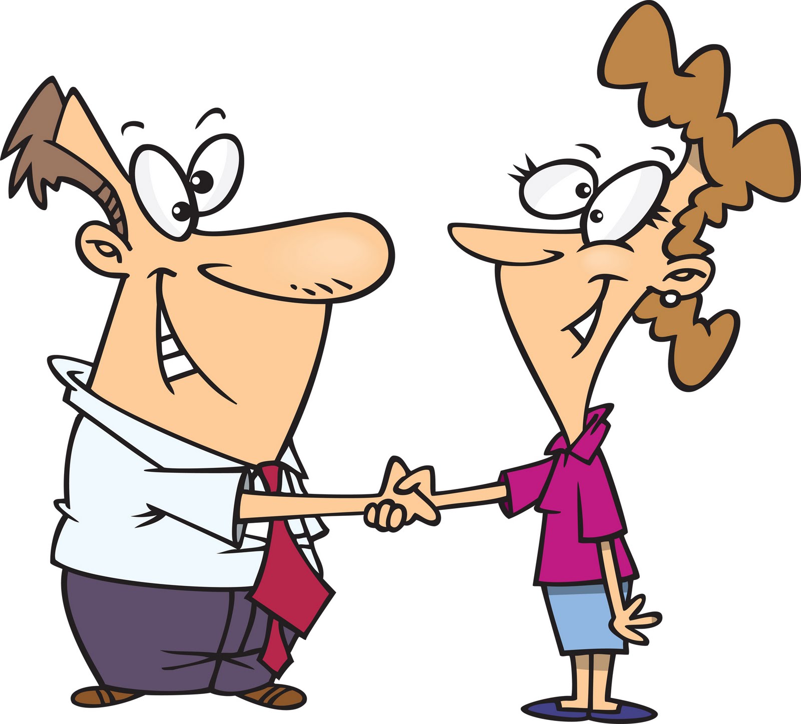 Conflict clipart agreement. Free introducing someone cliparts