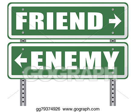 friendship clipart enemy