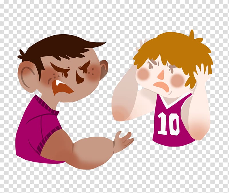conflict clipart student