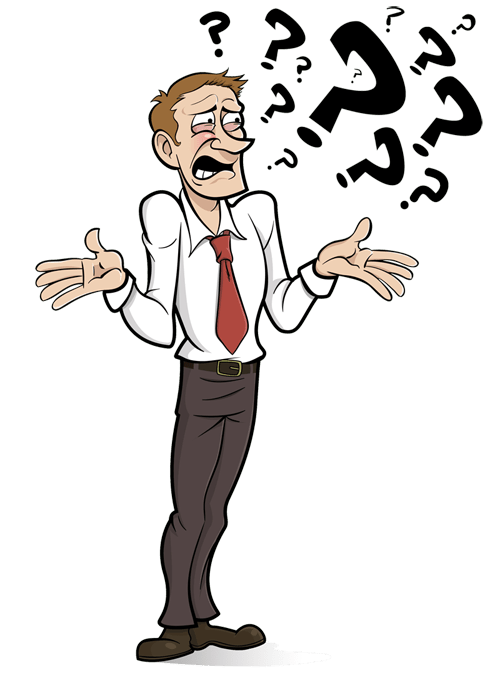 confused clipart bewildered