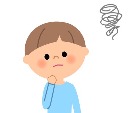 confused clipart confused child