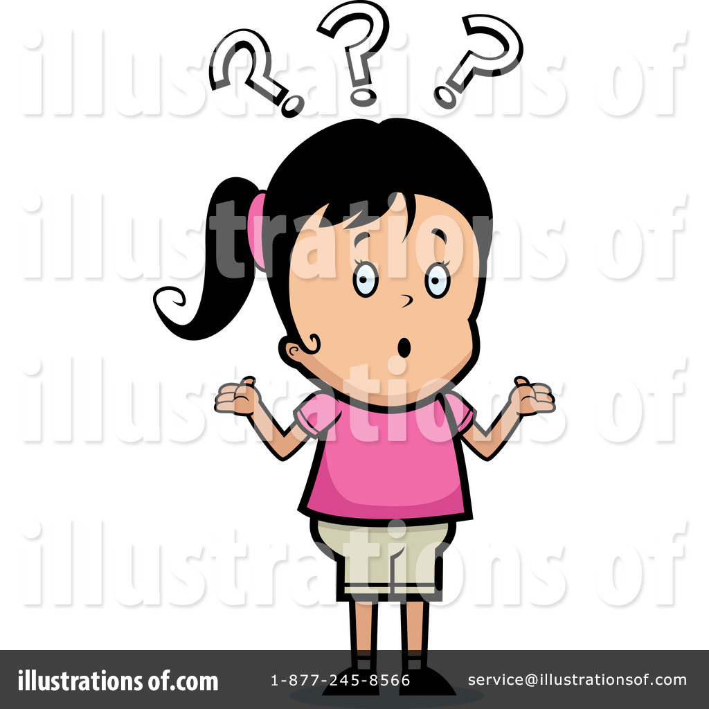 confused clipart wondering boy