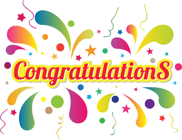 Congratulation graphic temuc postdocsurvey. Congratulations clipart business