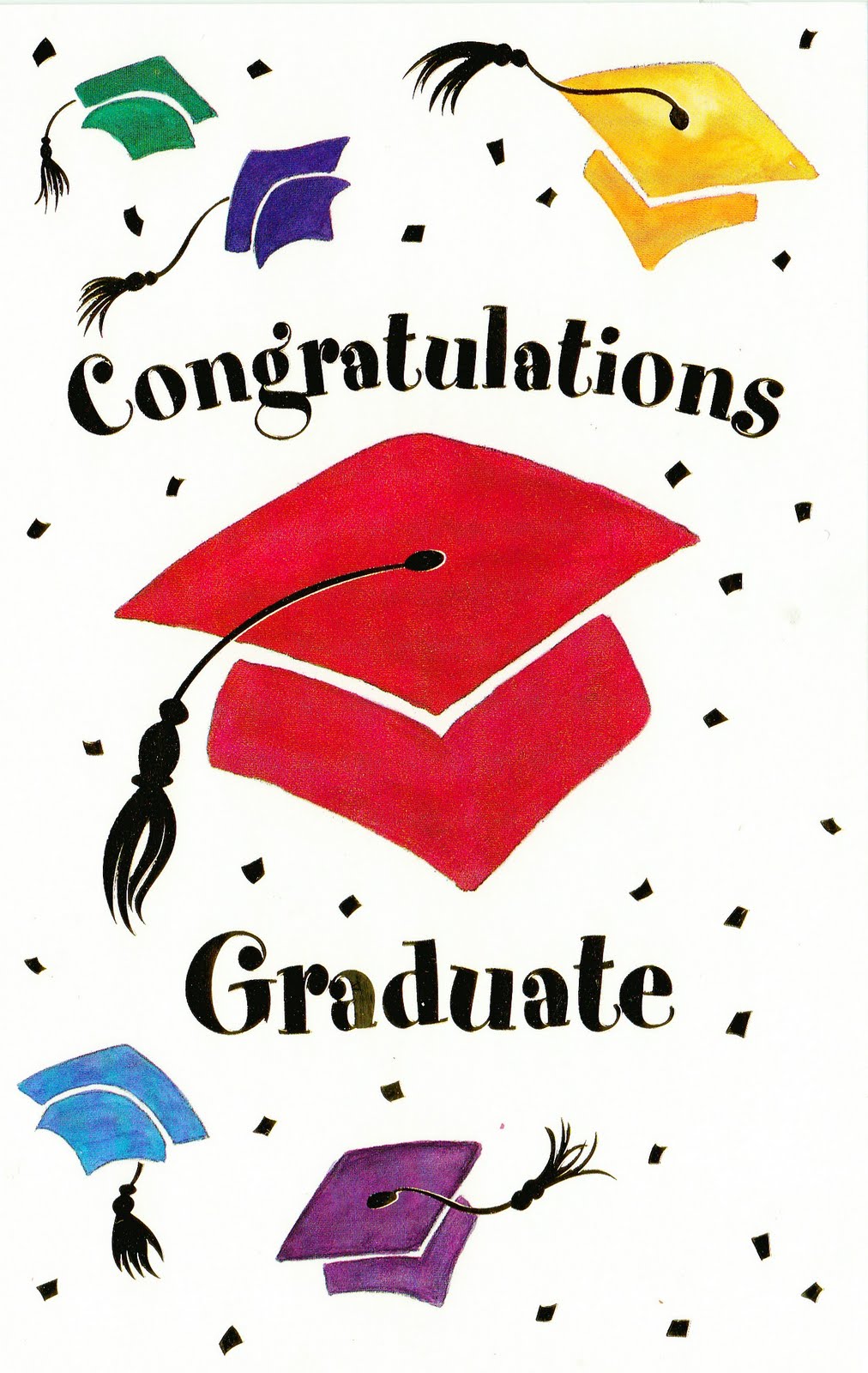 Printable Graduation Congratulations Cards